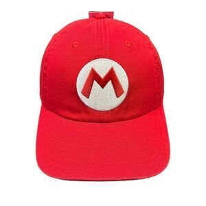 Nintendo Super Mario Hat Video Game Promo Super Smash Bros Deadstock Cap Mens